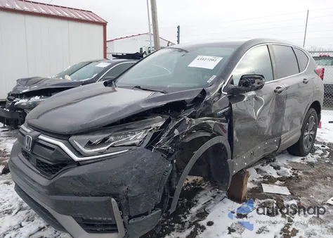 2020 Honda Cr-V Hybrid Ex-L from USA, damaged, VIN 7FART6H84LE027059